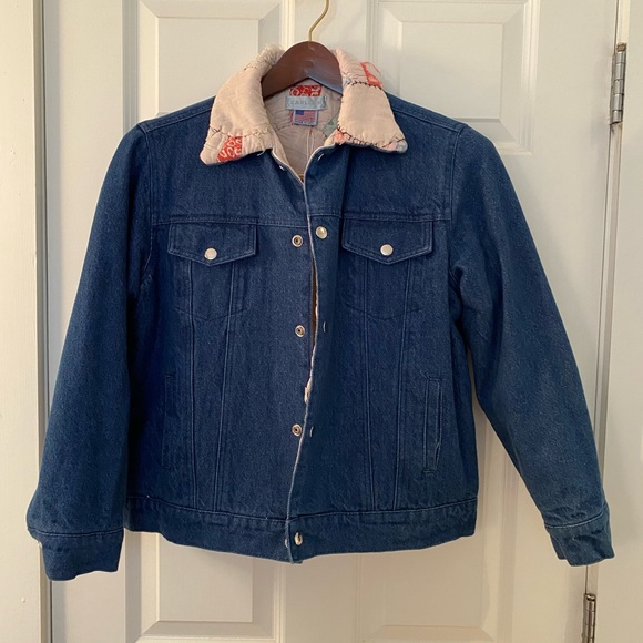 OOAK NWT Carleen reversible quilt jean jacket NWT - Picture 7 of 7